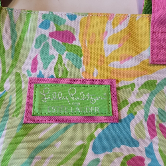 Lilly Pulitzer for Estee Lauder Shopping Tote - Picture 2 of 4